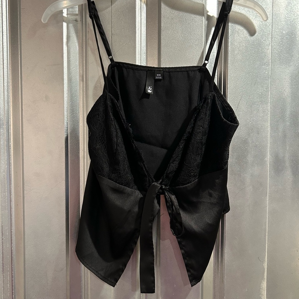 Black Lace sleep wear, size M